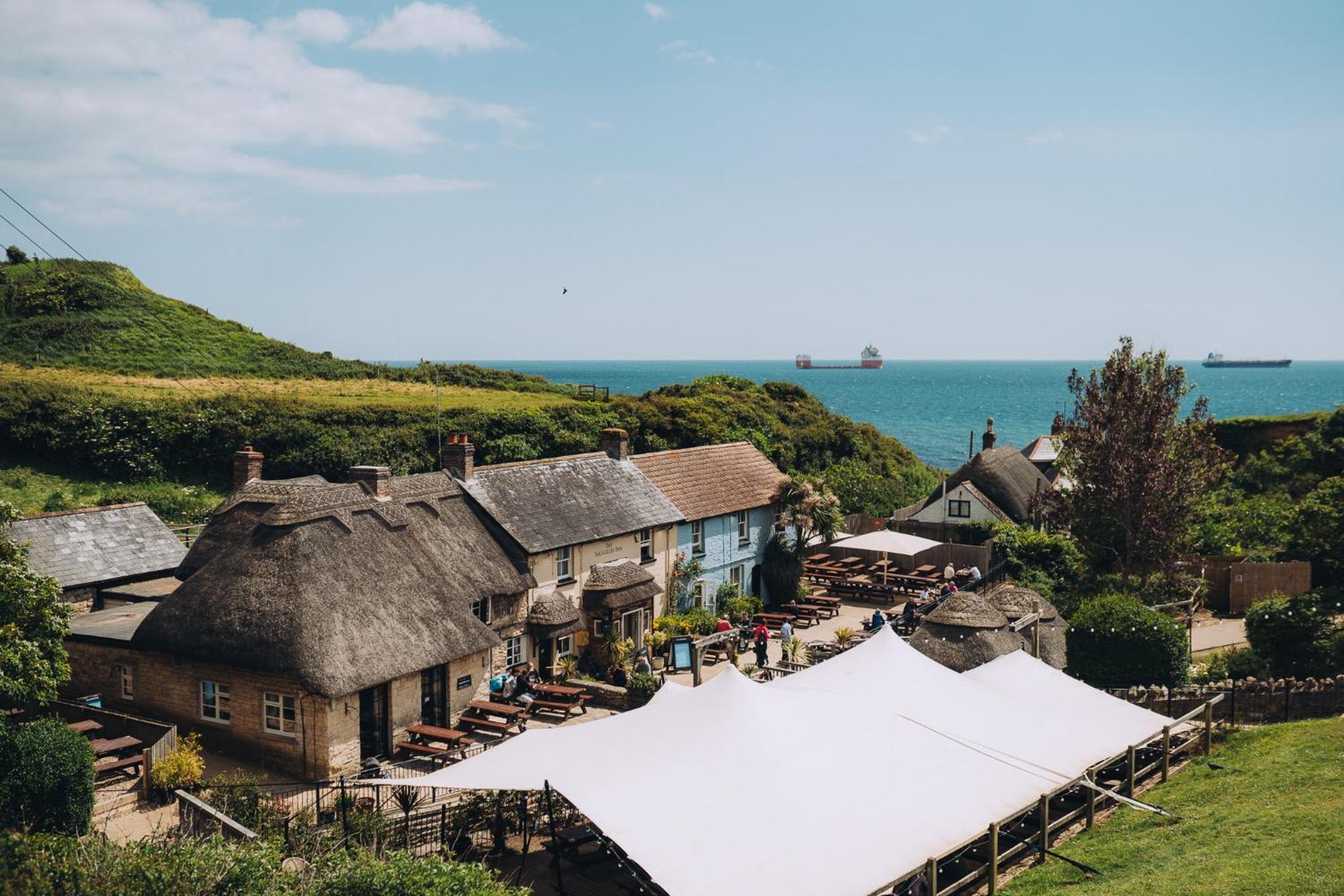 The Smugglers Inn Osmington Exteriör bild